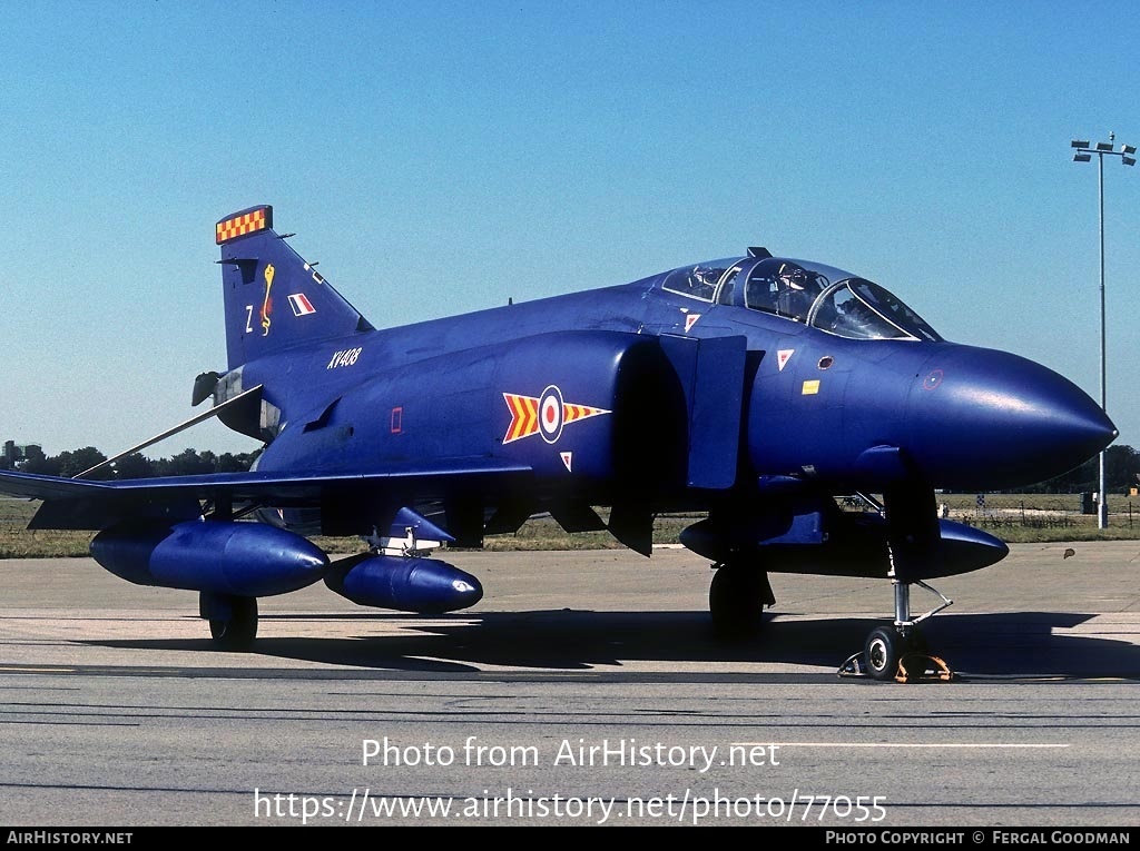 Aircraft Photo of XV408 | McDonnell Douglas F-4M Phantom FGR2 | UK - Air Force | AirHistory.net #77055