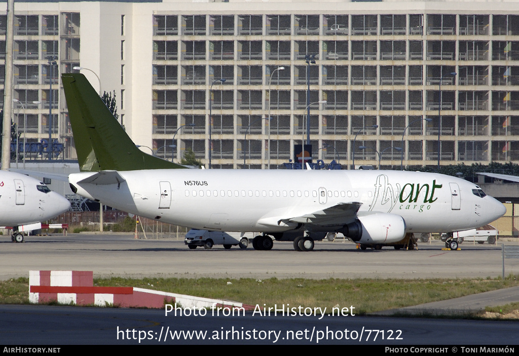 Aircraft Photo of N576US | Boeing 737-301(SF) | Flyant Cargo | AirHistory.net #77122