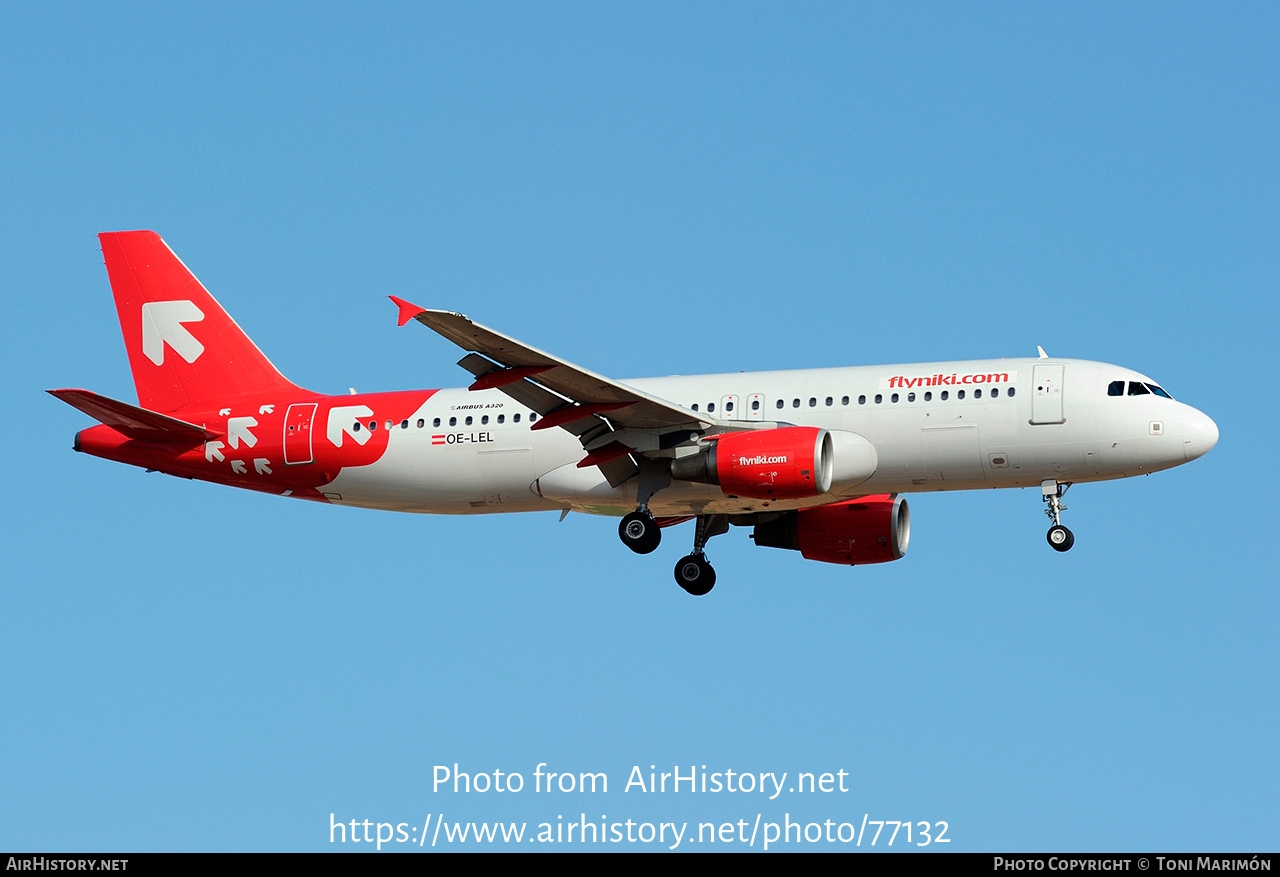 Aircraft Photo of OE-LEL | Airbus A320-214 | Niki | AirHistory.net #77132