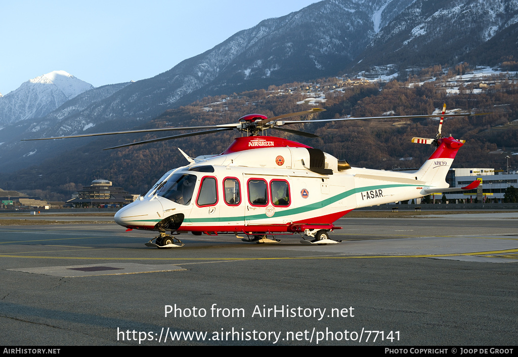 Aircraft Photo of I-ASAR | AgustaWestland AB-139 | Airgreen | AirHistory.net #77141