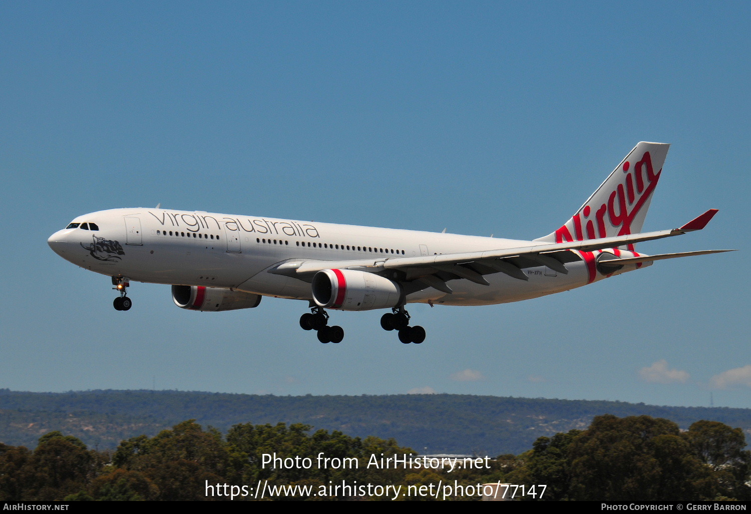 Aircraft Photo of VH-XFH | Airbus A330-243 | Virgin Australia Airlines | AirHistory.net #77147