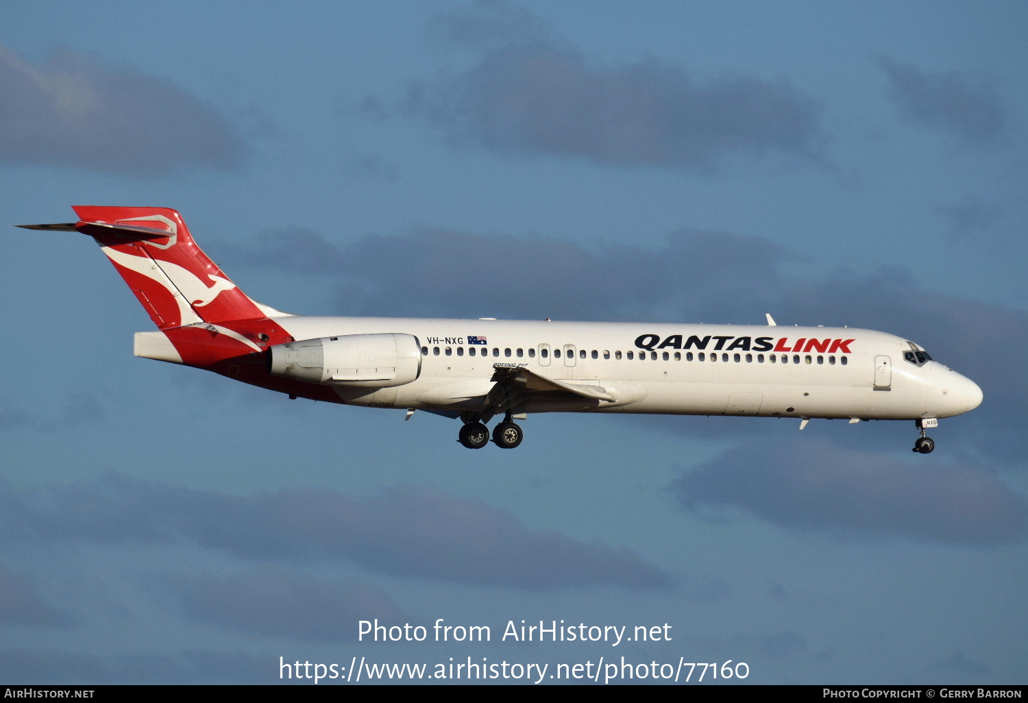 Aircraft Photo of VH-NXG | Boeing 717-2K9 | QantasLink | AirHistory.net #77160