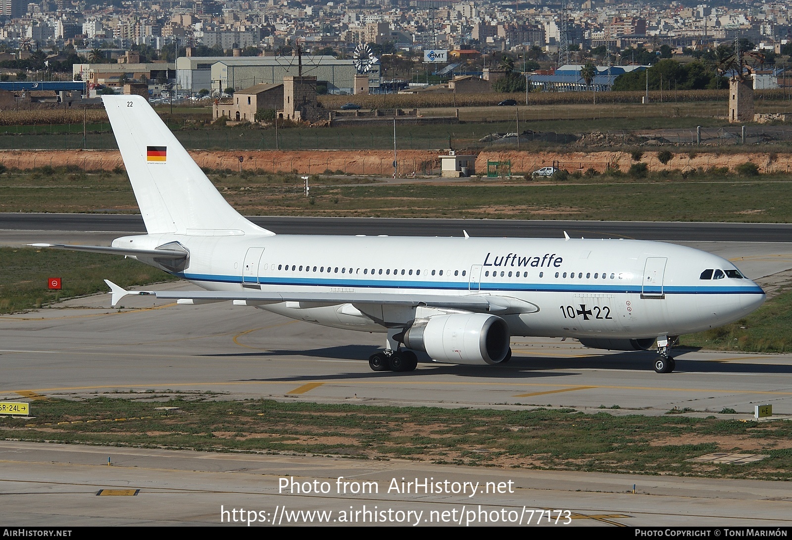 Aircraft Photo of 1022 | Airbus A310-304 | Germany - Air Force | AirHistory.net #77173