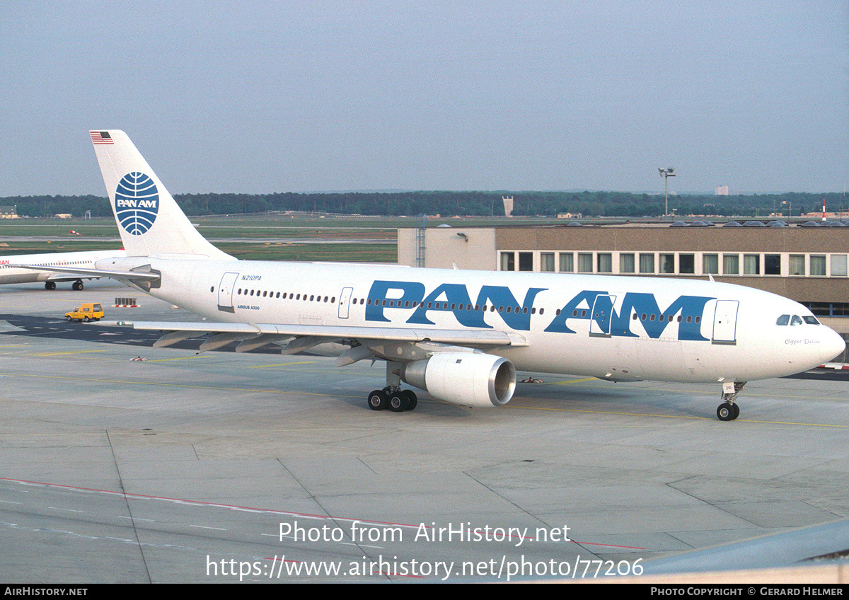 Aircraft Photo of N210PA | Airbus A300B4-203 | Pan American World Airways - Pan Am | AirHistory.net #77206