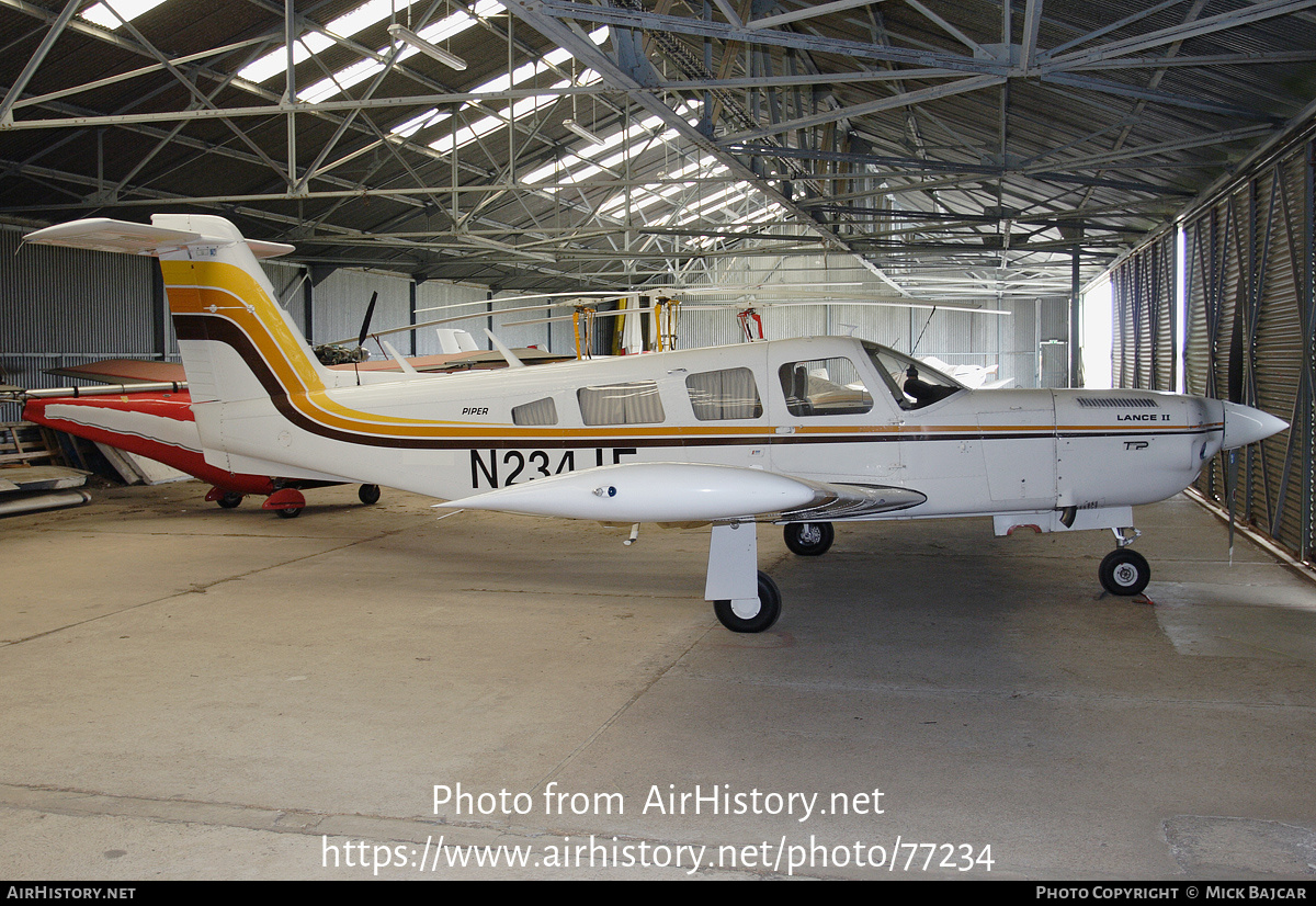 Aircraft Photo of N234JF | Piper PA-32RT-300T Turbo Lance II | AirHistory.net #77234