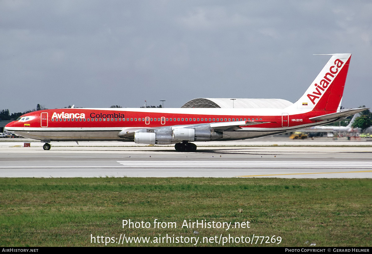 Aircraft Photo of HK-2015 | Boeing 707-321B | Avianca | AirHistory.net #77269