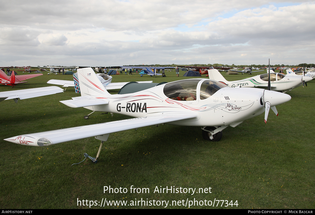 Aircraft Photo of G-RONA | Europa Aircraft Europa XS Monowheel | AirHistory.net #77344