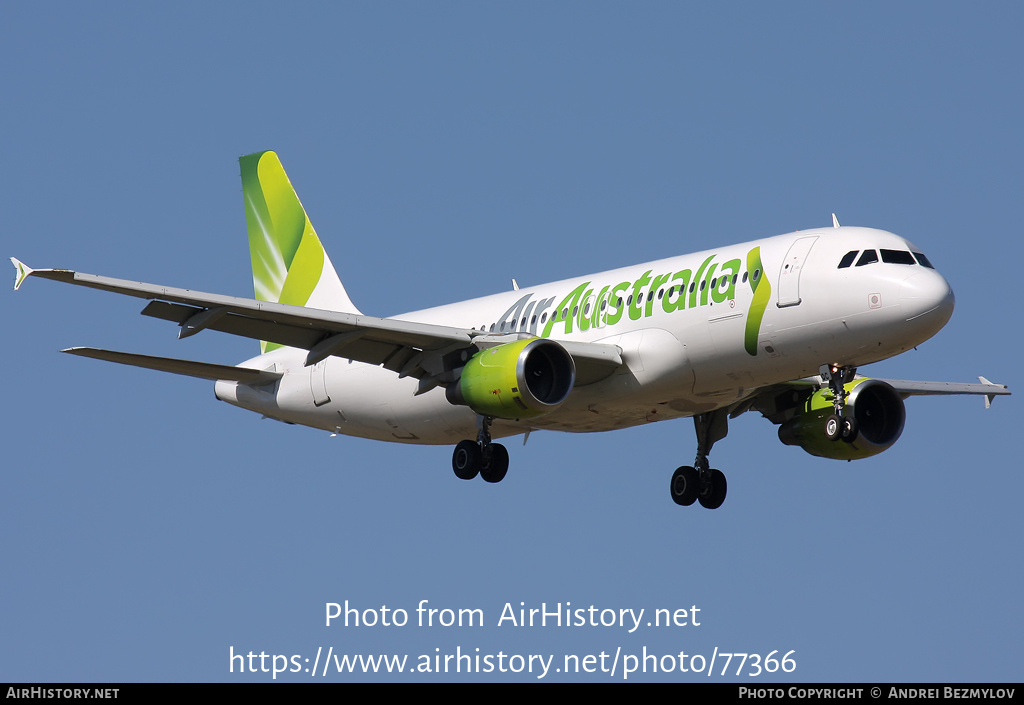 Aircraft Photo of VH-YQC | Airbus A320-212 | Air Australia | AirHistory.net #77366