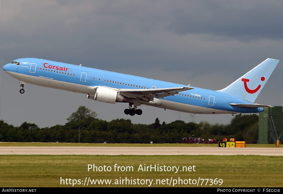 Aircraft Photo of G-OBYB | Boeing 767-304/ER | Corsair | AirHistory.net #77369