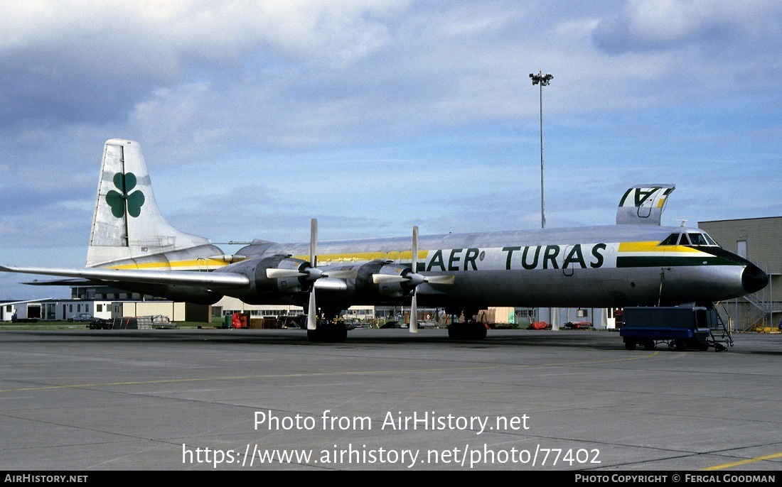 Aircraft Photo of EI-BRP | Canadair CL-44J | Aer Turas | AirHistory.net #77402