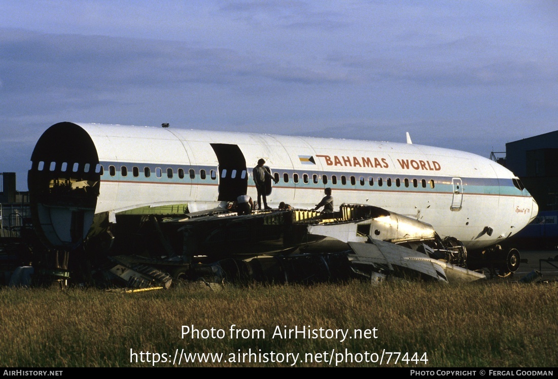 Aircraft Photo of VP-BDF | Boeing 707-321 | Bahamas World Airways | AirHistory.net #77444