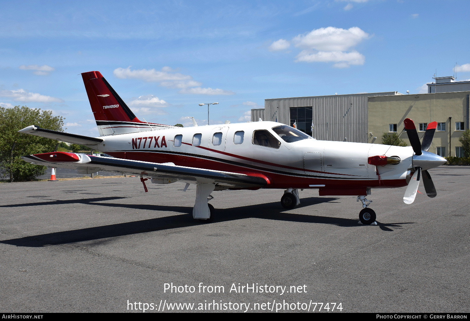 Aircraft Photo of N777XA | Socata TBM-850 (700N) | AirHistory.net #77474