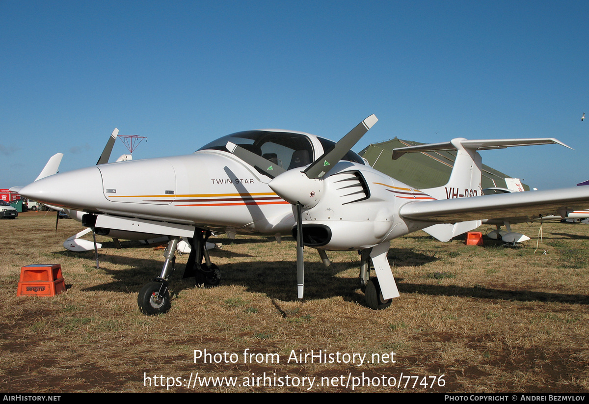 Aircraft Photo of VH-DSR | Diamond DA42 Twin Star | AirHistory.net #77476