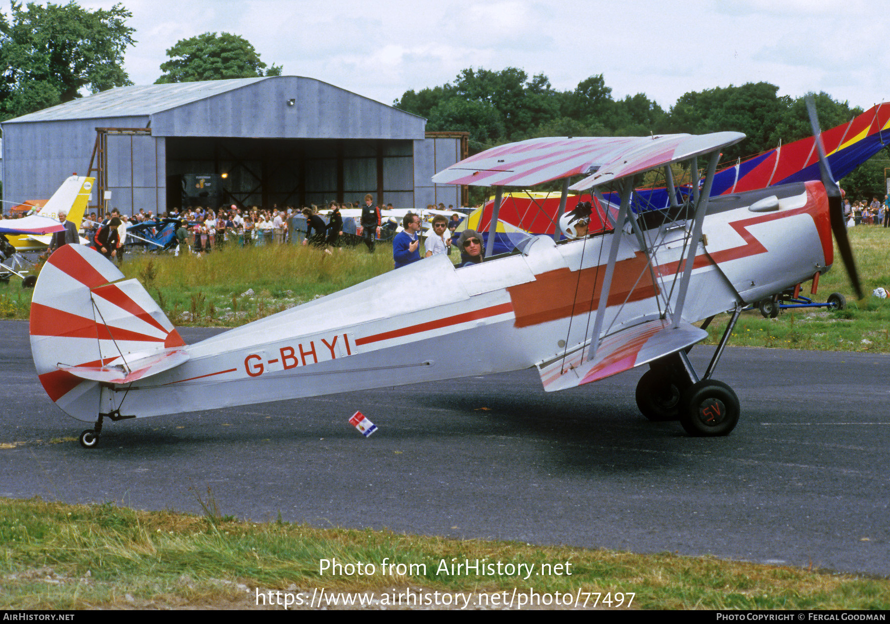 Aircraft Photo of G-BHYI | Stampe-Vertongen SV-4A | AirHistory.net #77497