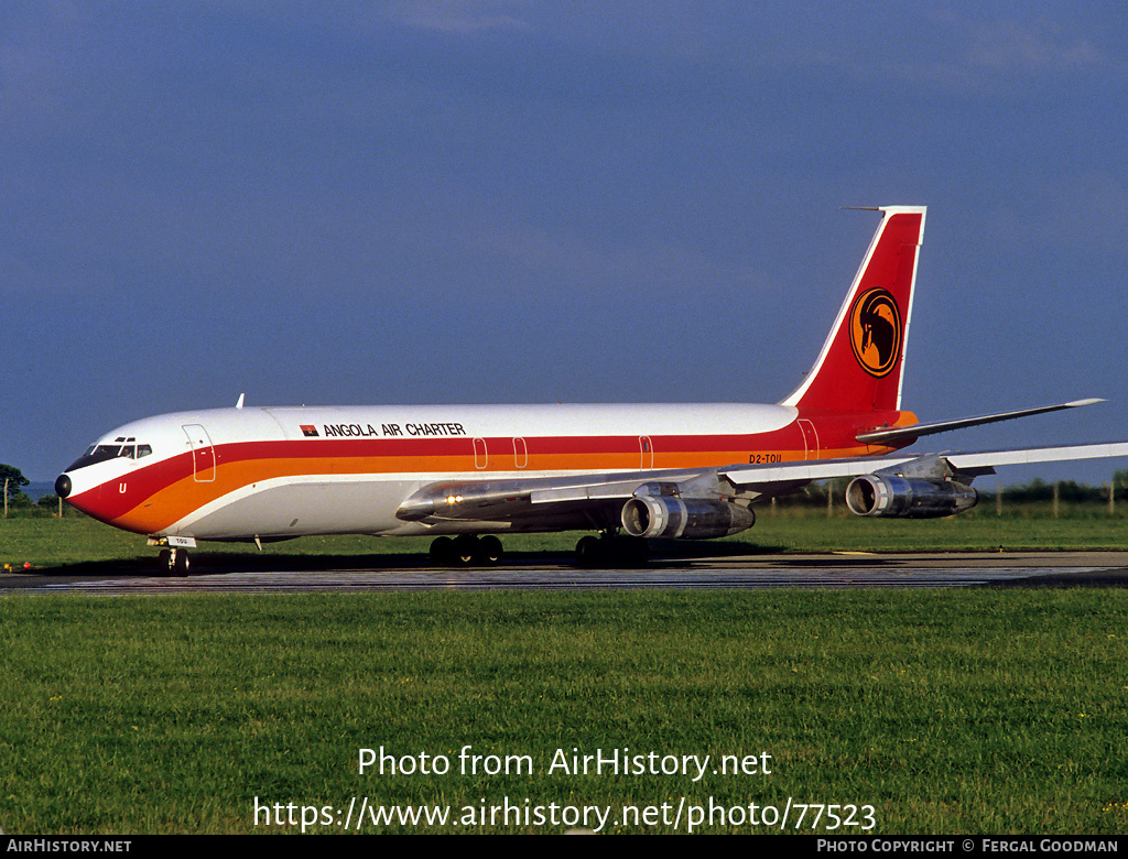 Aircraft Photo of D2-TOU | Boeing 707-351C | Angola Air Charter | AirHistory.net #77523