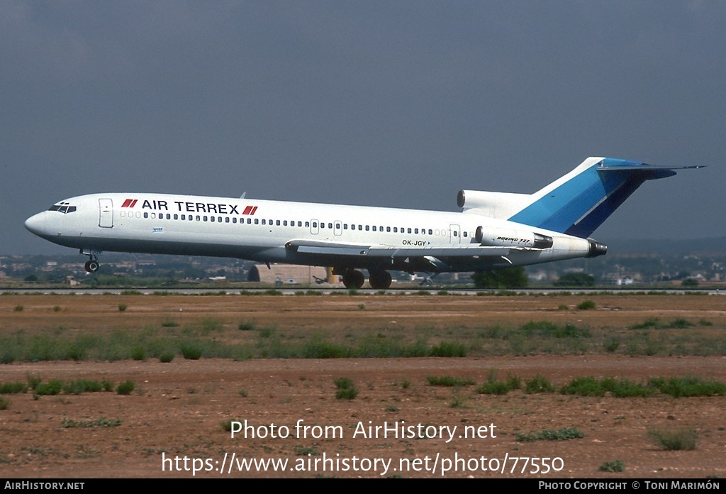 Aircraft Photo of OK-JGY | Boeing 727-230/Adv | Air Terrex | AirHistory.net #77550