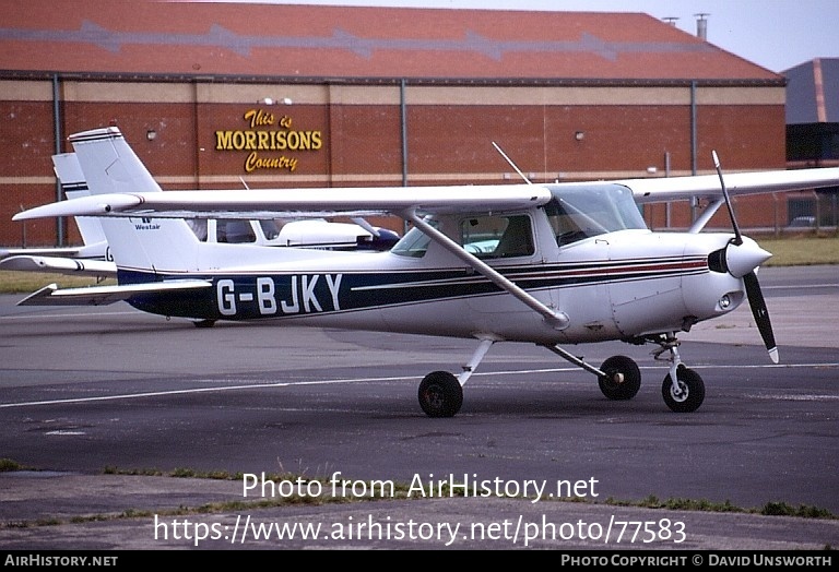 Aircraft Photo of G-BJKY | Reims F152 II | Westair Flight Training | AirHistory.net #77583