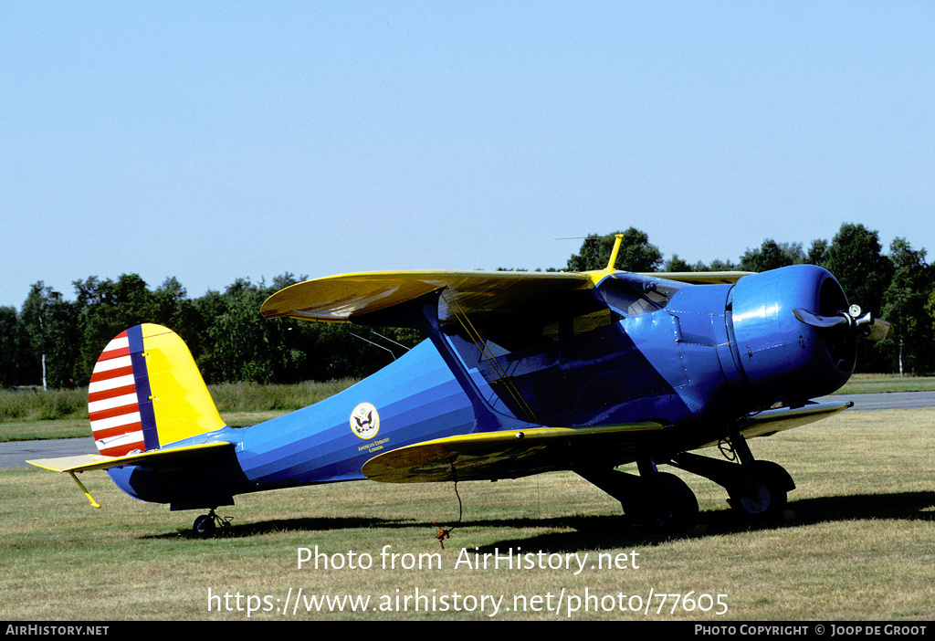 Aircraft Photo of N295BS / 39-139 | Beech YC-43 (D17S) | USA - Air Force | AirHistory.net #77605