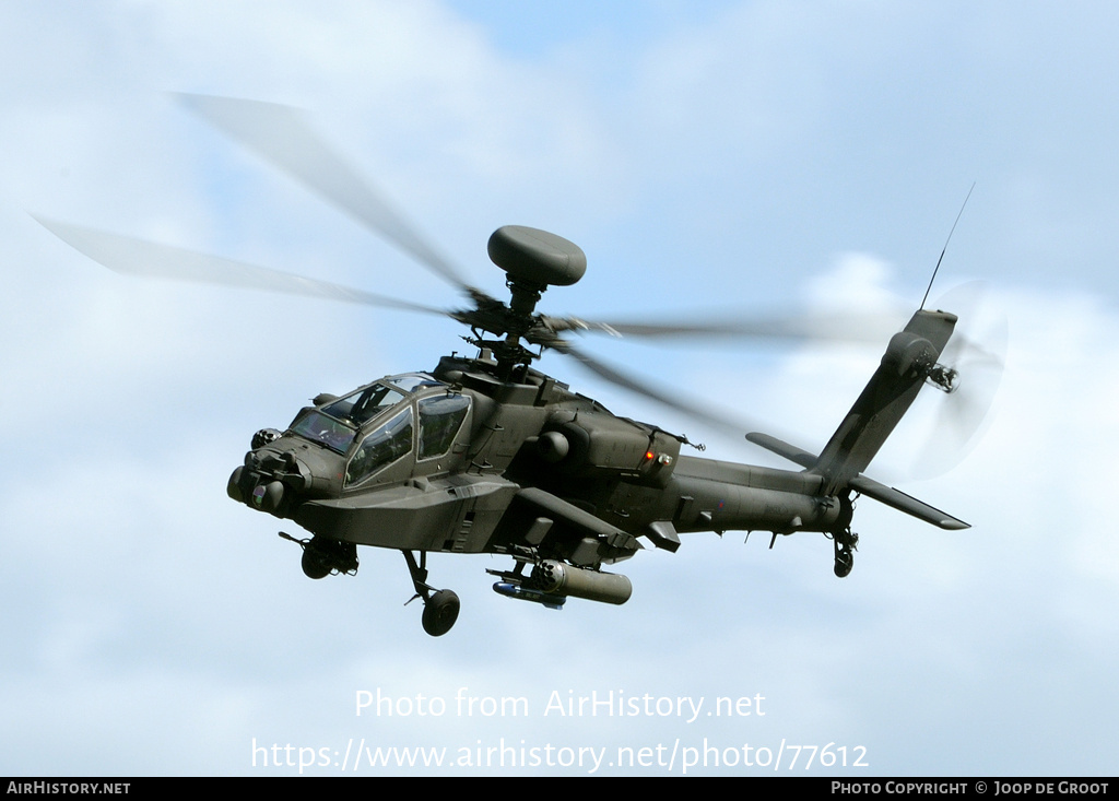 Aircraft Photo of ZJ220 | Westland WAH-64D Longbow Apache AH1 | UK - Army | AirHistory.net #77612