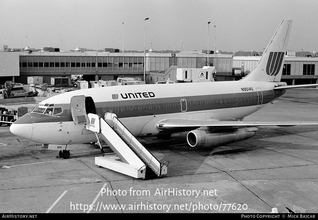 Aircraft Photo of N9014U | Boeing 737-222 | United Airlines | AirHistory.net #77620