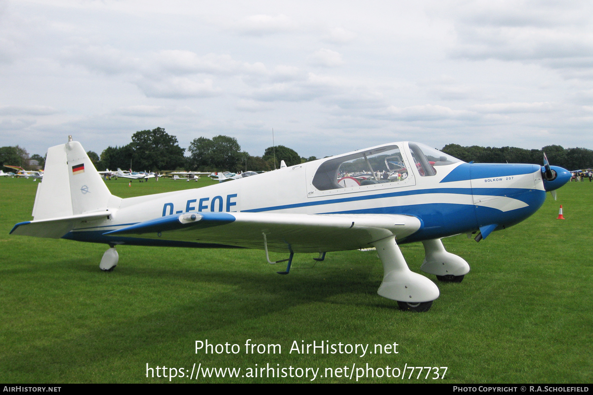 Aircraft Photo of D-EFQE | Bolkow BO-207 | AirHistory.net #77737