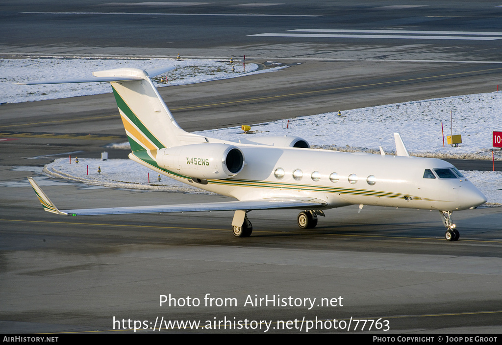 Aircraft Photo of N452NS | Gulfstream Aerospace G-IV-X Gulfstream G450 | AirHistory.net #77763