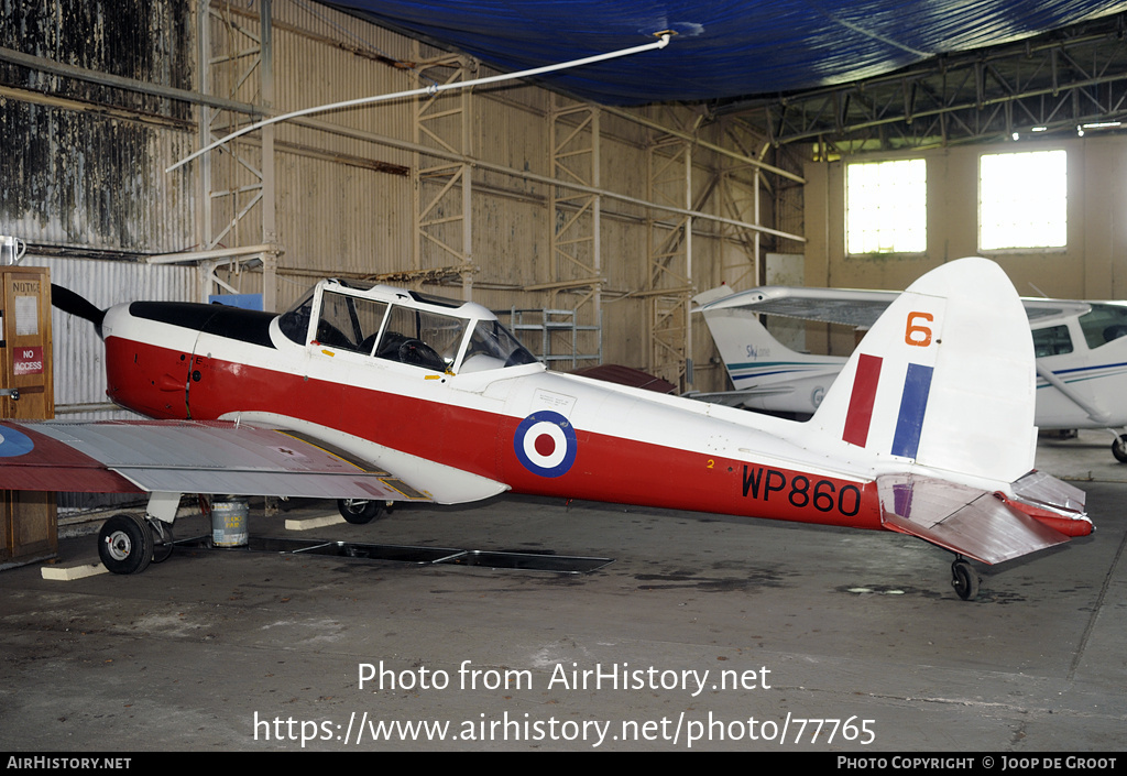 Aircraft Photo of G-BXDA / WP860 | De Havilland DHC-1 Chipmunk T10 | UK - Air Force | AirHistory.net #77765