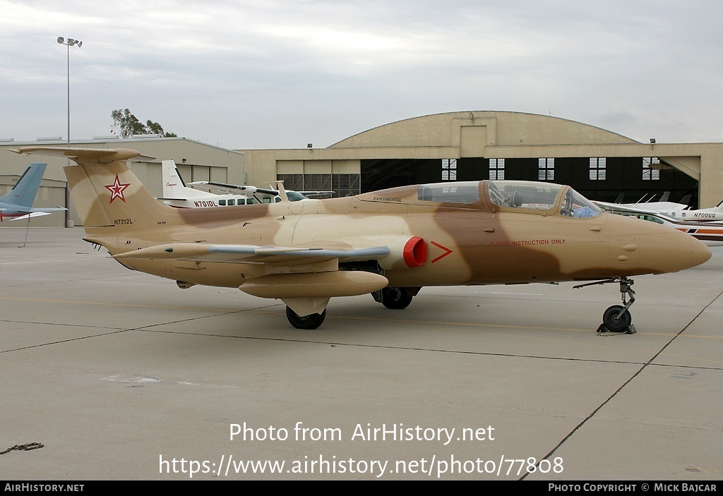 Aircraft Photo of N7212L | Aero L-29 Delfin | AirHistory.net #77808