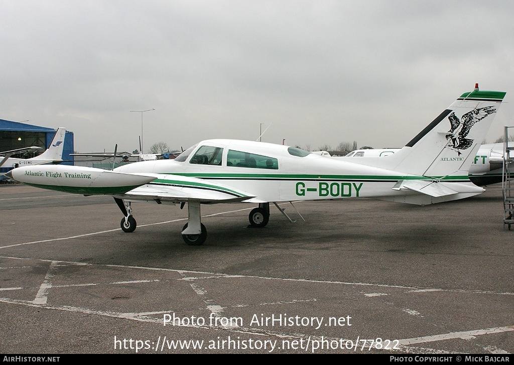 Aircraft Photo of G-BODY | Cessna 310R | Atlantic Flight Training | AirHistory.net #77822