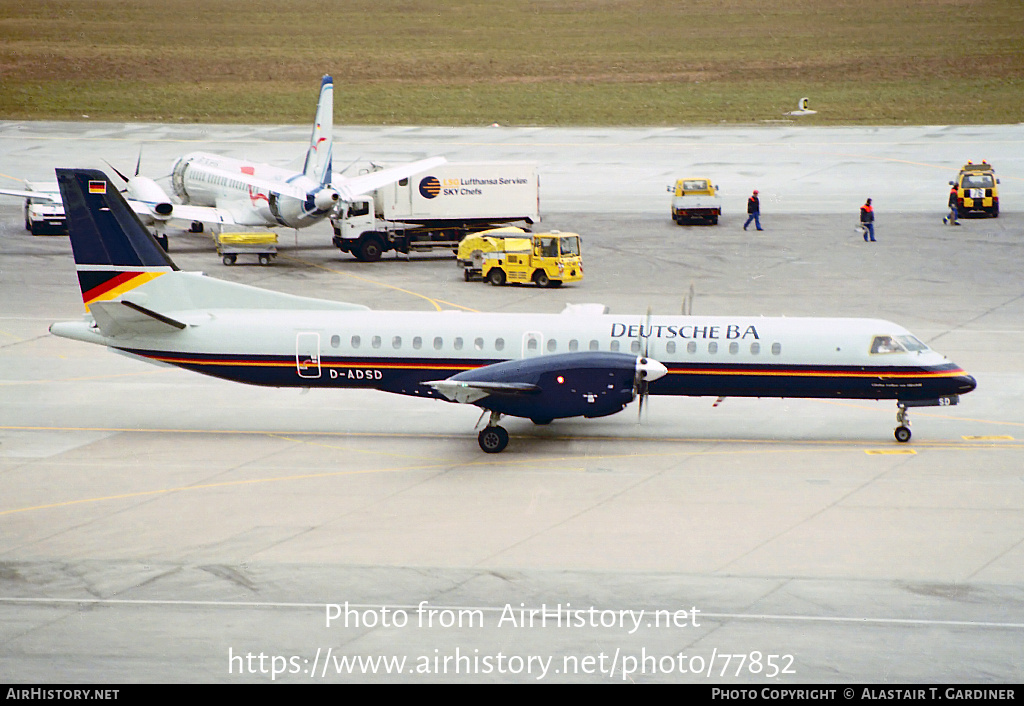 Aircraft Photo of D-ADSD | Saab 2000 | Deutsche BA | AirHistory.net #77852