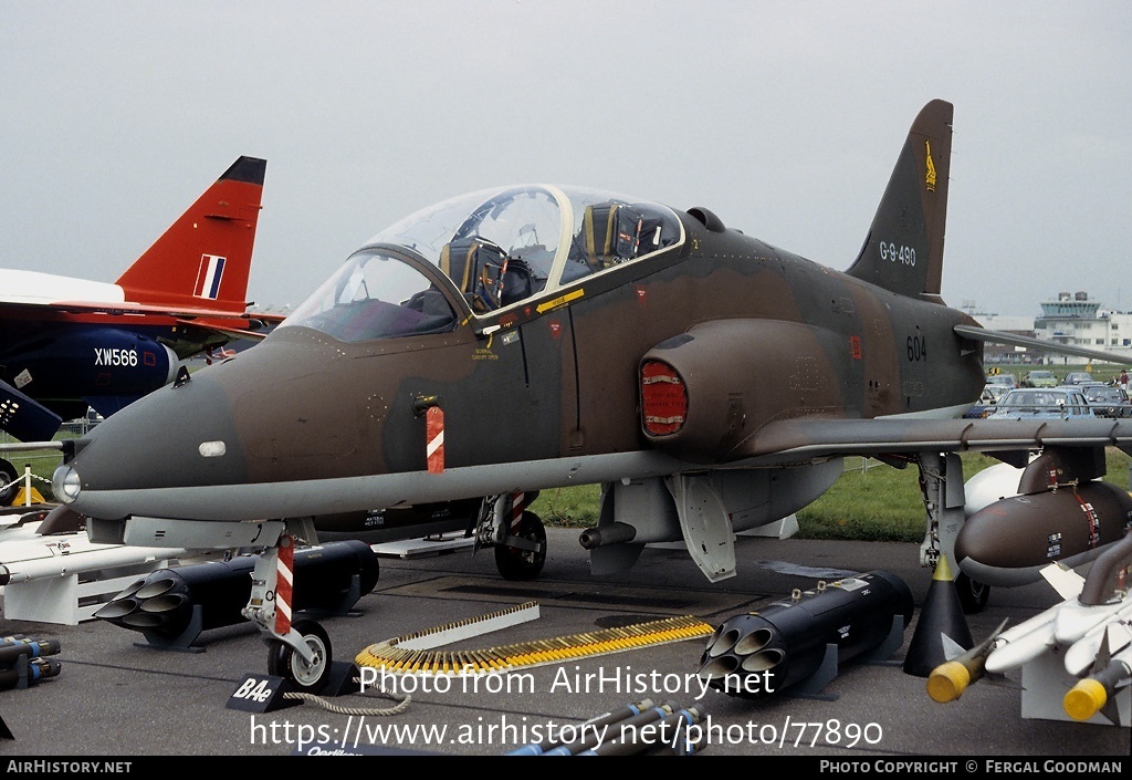 Aircraft Photo of 604 / G-9-490 | British Aerospace Hawk 60 | Zimbabwe - Air Force | AirHistory.net #77890