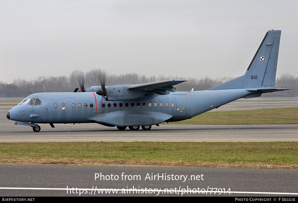 Aircraft Photo of 012 | CASA C295M | Poland - Air Force | AirHistory.net #77914