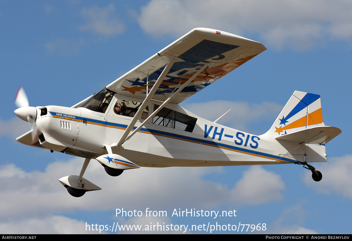 Aircraft Photo of VH-SIS | American Champion 8KCAB-180 Super Decathlon | AirHistory.net #77968