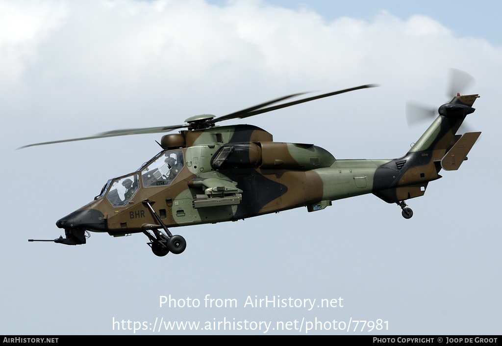 Aircraft Photo of 2026 | Eurocopter EC-665 Tigre HAP | France - Army | AirHistory.net #77981