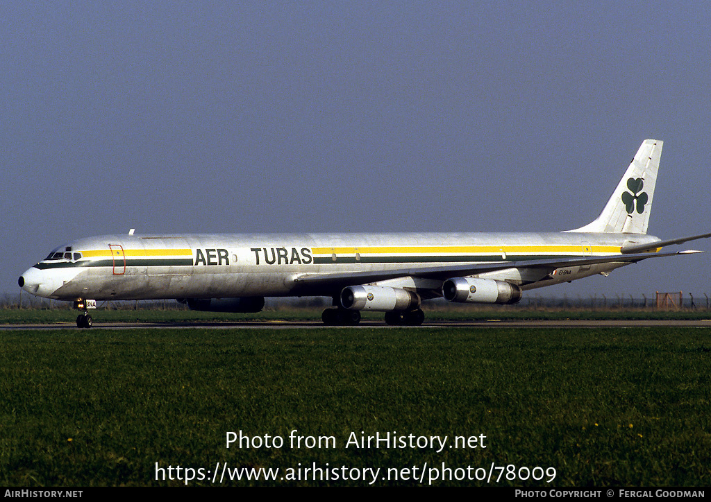 Aircraft Photo of EI-BNA | McDonnell Douglas DC-8-63(F) | Aer Turas | AirHistory.net #78009