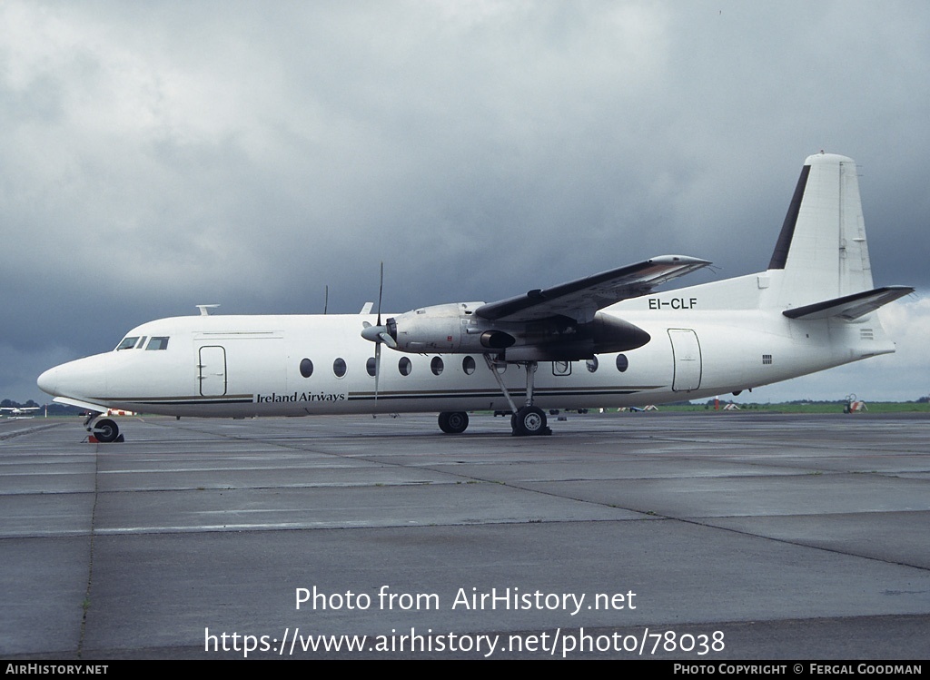 Aircraft Photo of EI-CLF | Fairchild Hiller FH-227E | Ireland Airways | AirHistory.net #78038