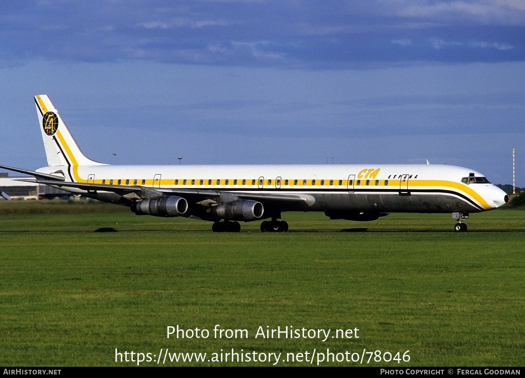 Aircraft Photo of EC-DZA | McDonnell Douglas DC-8-61 | Canafrica Transportes Aereos - CTA España | AirHistory.net #78046