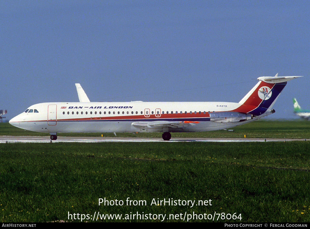 Aircraft Photo of G-AXYD | BAC 111-509EW One-Eleven | Dan-Air London | AirHistory.net #78064