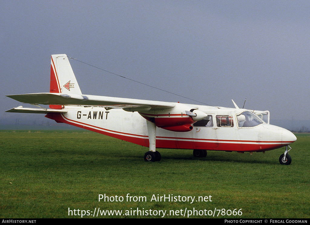 Aircraft Photo of G-AWNT | Britten-Norman BN-2A Islander | BKS Air Transport | AirHistory.net #78066