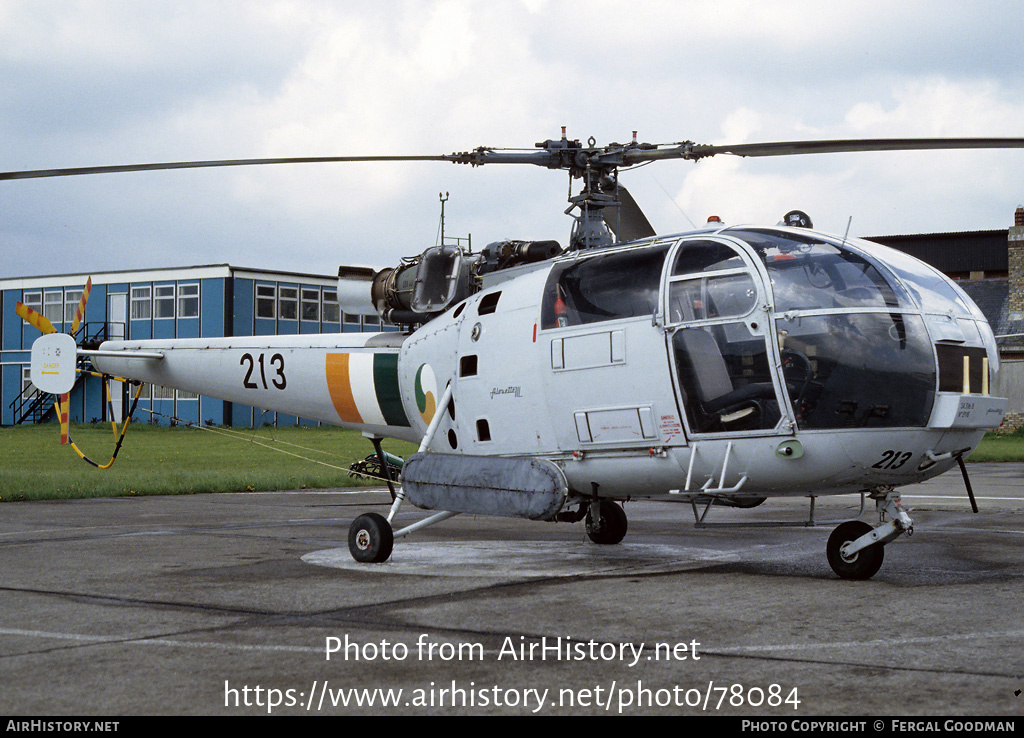 Aircraft Photo of 213 | Aerospatiale SA-316B Alouette III | Ireland - Air Force | AirHistory.net #78084