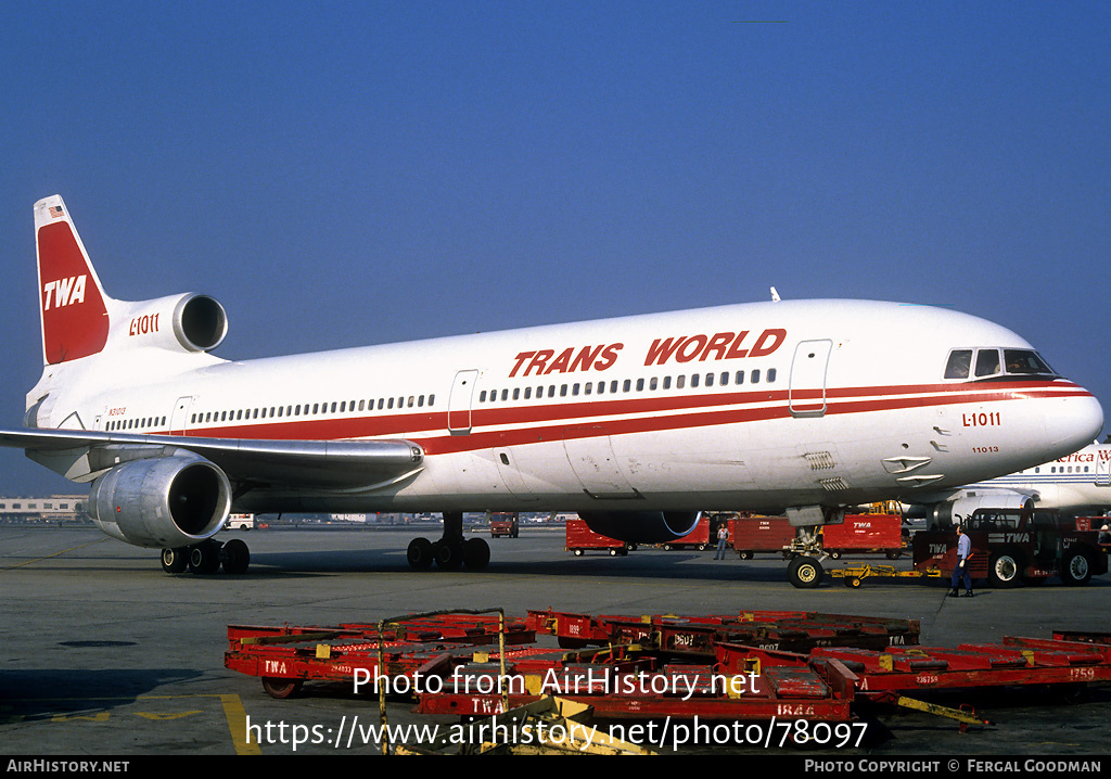 Aircraft Photo of N31013 | Lockheed L-1011-385-1 TriStar 1 | Trans World Airlines - TWA | AirHistory.net #78097