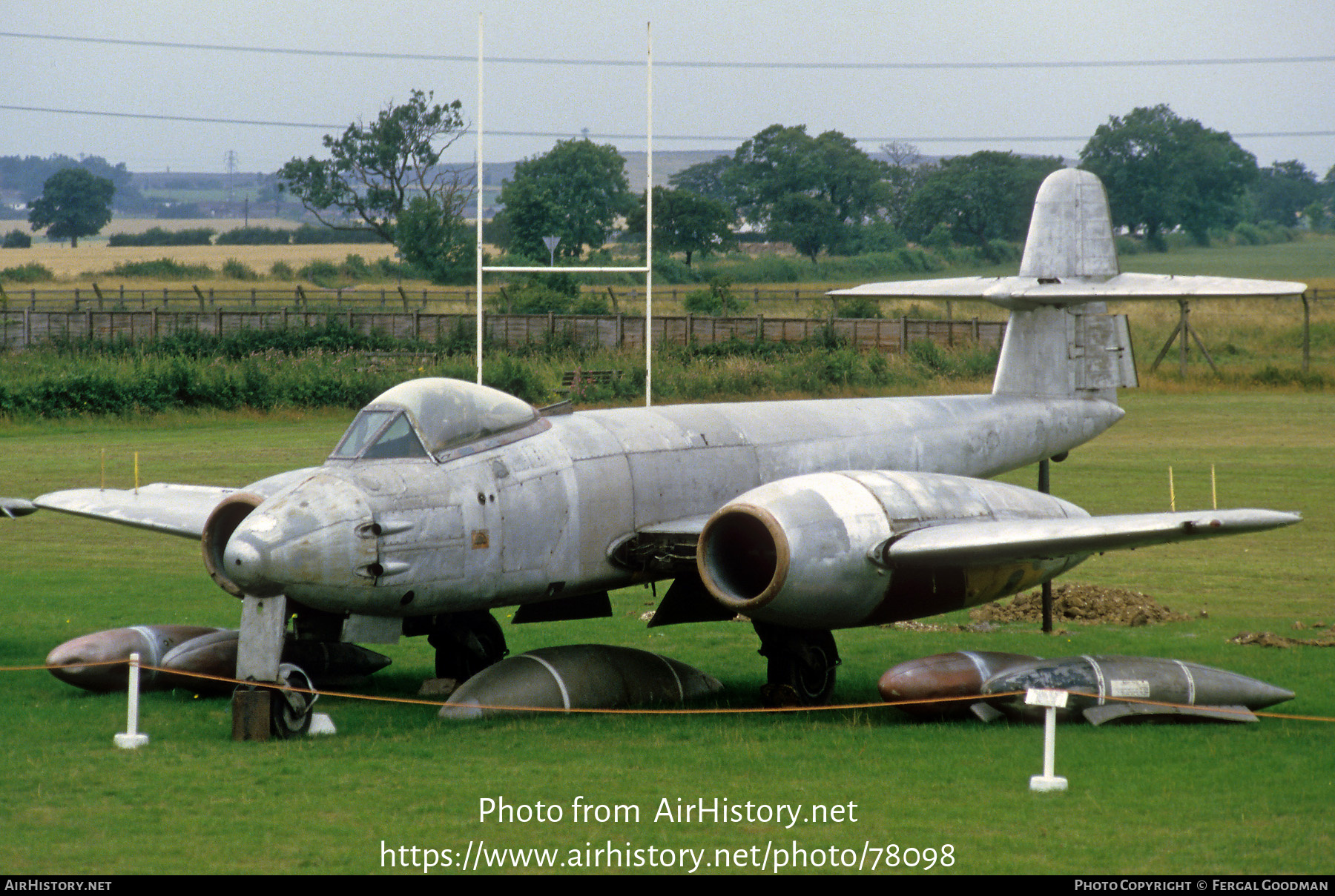 Aircraft Photo of WL181 | Gloster Meteor F8 | UK - Air Force | AirHistory.net #78098