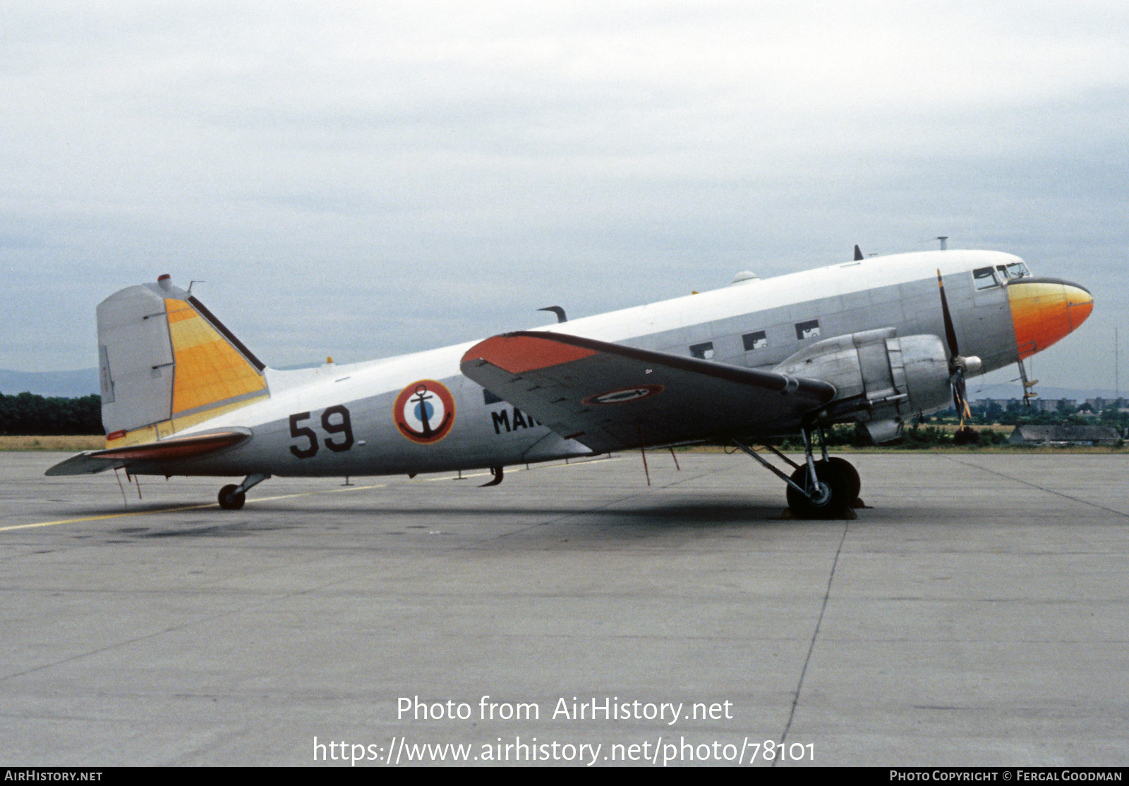 Aircraft Photo of 15059 | Douglas C-47A Skytrain | France - Navy | AirHistory.net #78101