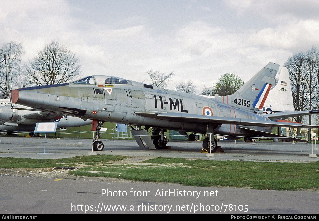 Aircraft Photo of 42165 | North American F-100D Super Sabre | France - Air Force | AirHistory.net #78105