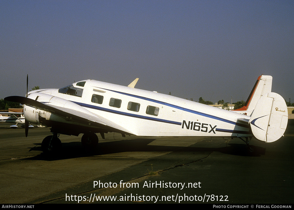 Aircraft Photo of N165X | Beech E18S | AirHistory.net #78122