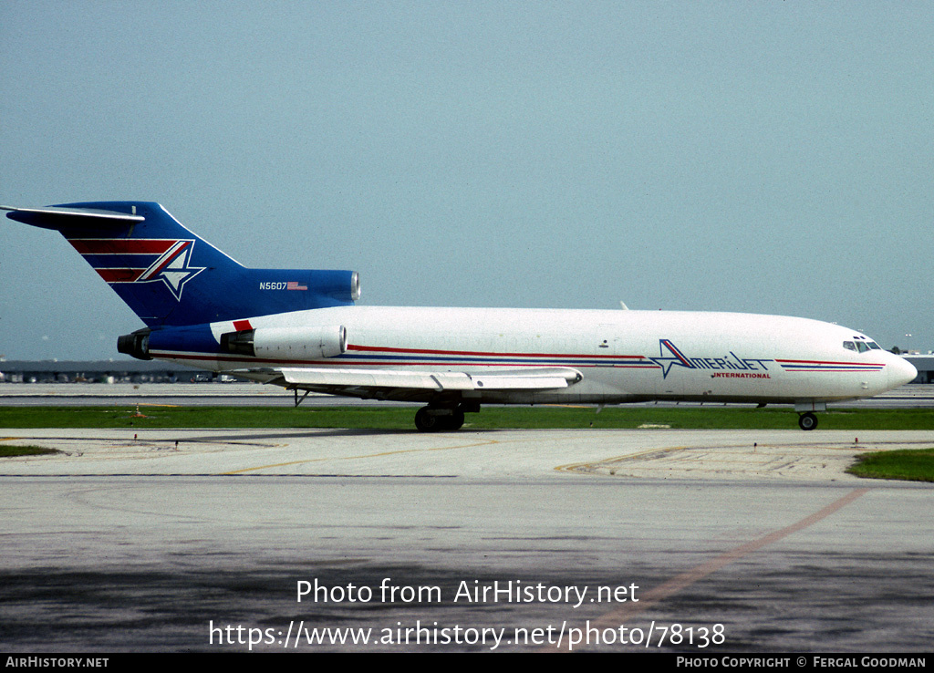 Aircraft Photo of N5607 | Boeing 727-51(F) | Amerijet International ...