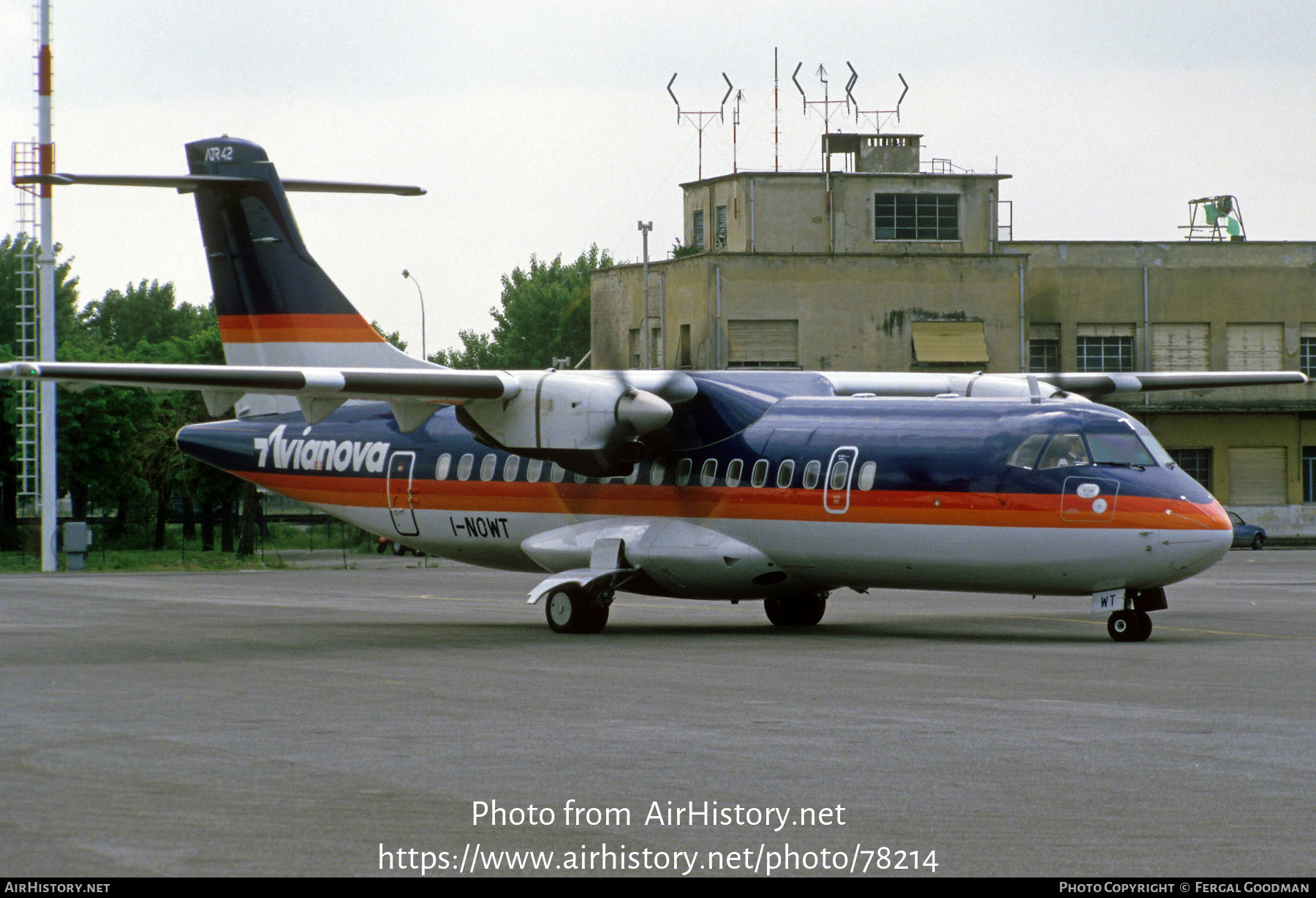 Aircraft Photo of I-NOWT | ATR ATR-42-300 | Avianova | AirHistory.net #78214