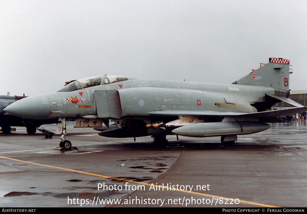 Aircraft Photo of XV404 | McDonnell Douglas F-4M Phantom FGR2 | UK - Air Force | AirHistory.net #78220