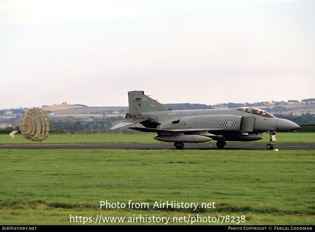 Aircraft Photo of XV572 | McDonnell Douglas F-4K Phantom FG1 | UK - Air Force | AirHistory.net #78238