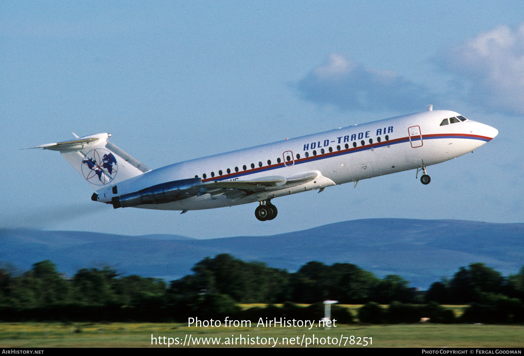 Aircraft Photo of EI-ANG | BAC 111-208AL One-Eleven | Hold-Trade Air | AirHistory.net #78251